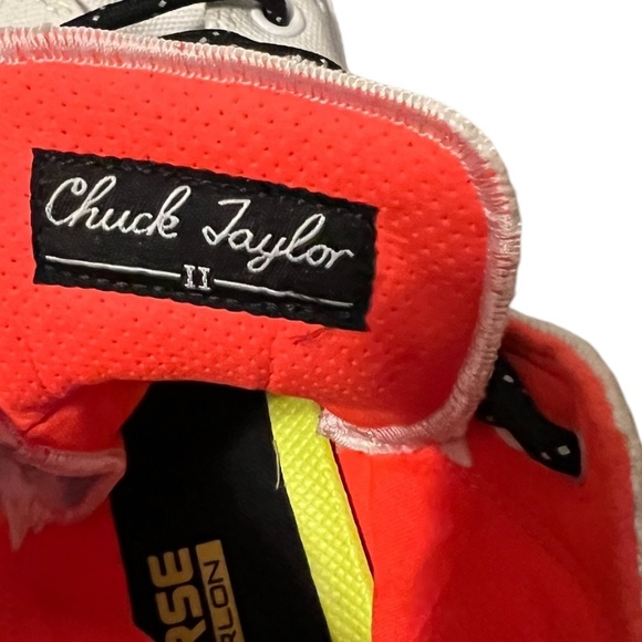 Converse Trampki Chuck Taylor, Men's High-Top Converse All Stars 2 White, Size 5 - Picture 11 of 13